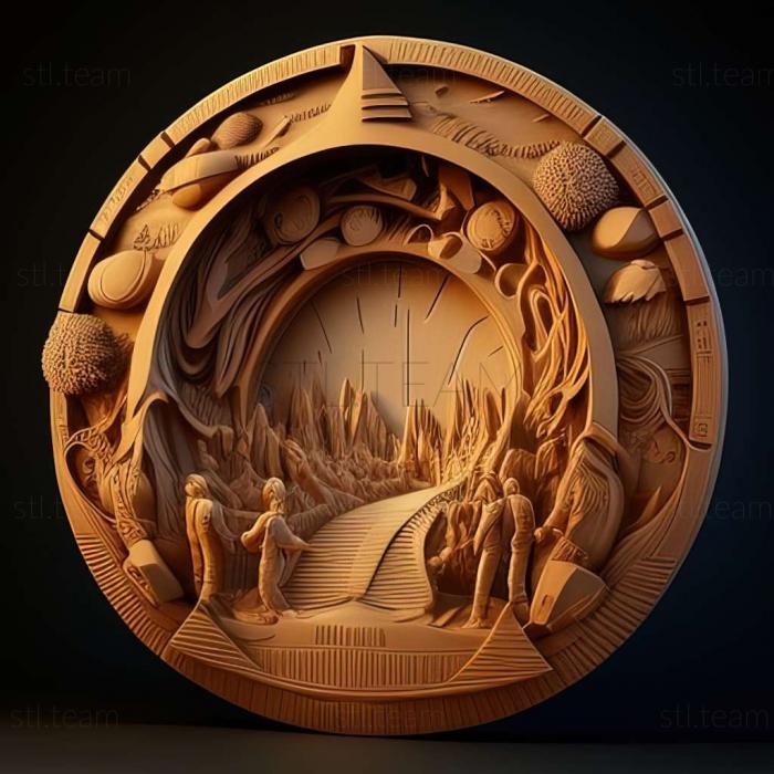 3D модель Гра Stargate Worlds (STL)